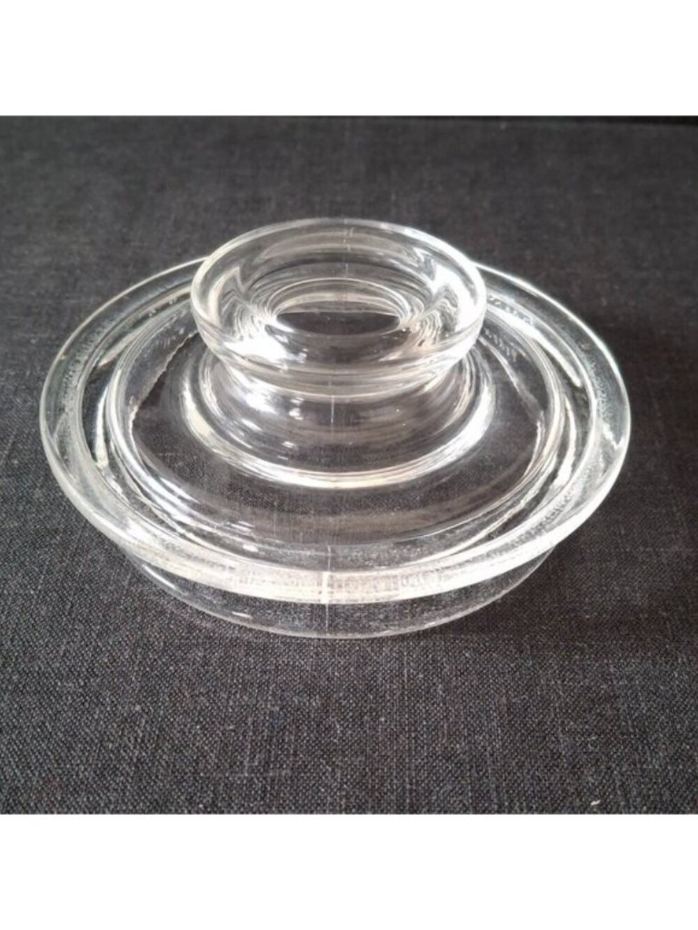 Vintage Pyrex Flameware 77-C Replacement Lid Only for Coffee Percolator Pot - Picture 2 of 5